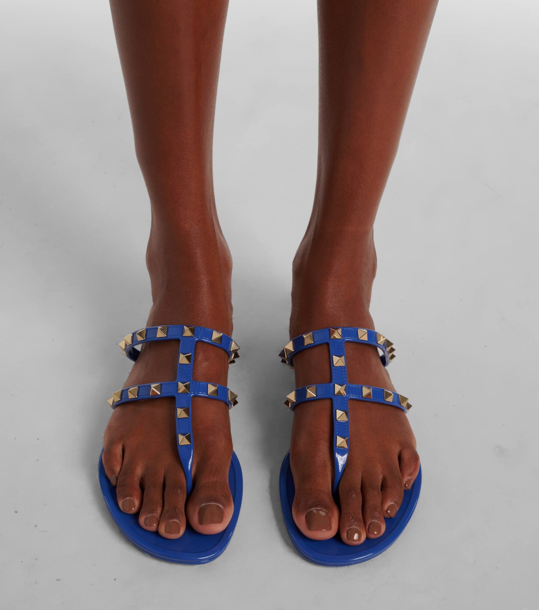 Summer Rockstud thong sandals - 7