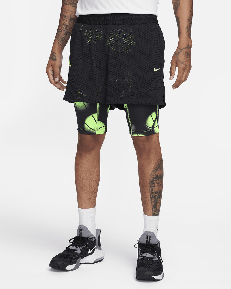 Ja Men's Dri-FIT 2-in-1 4" Basketball Shorts 1