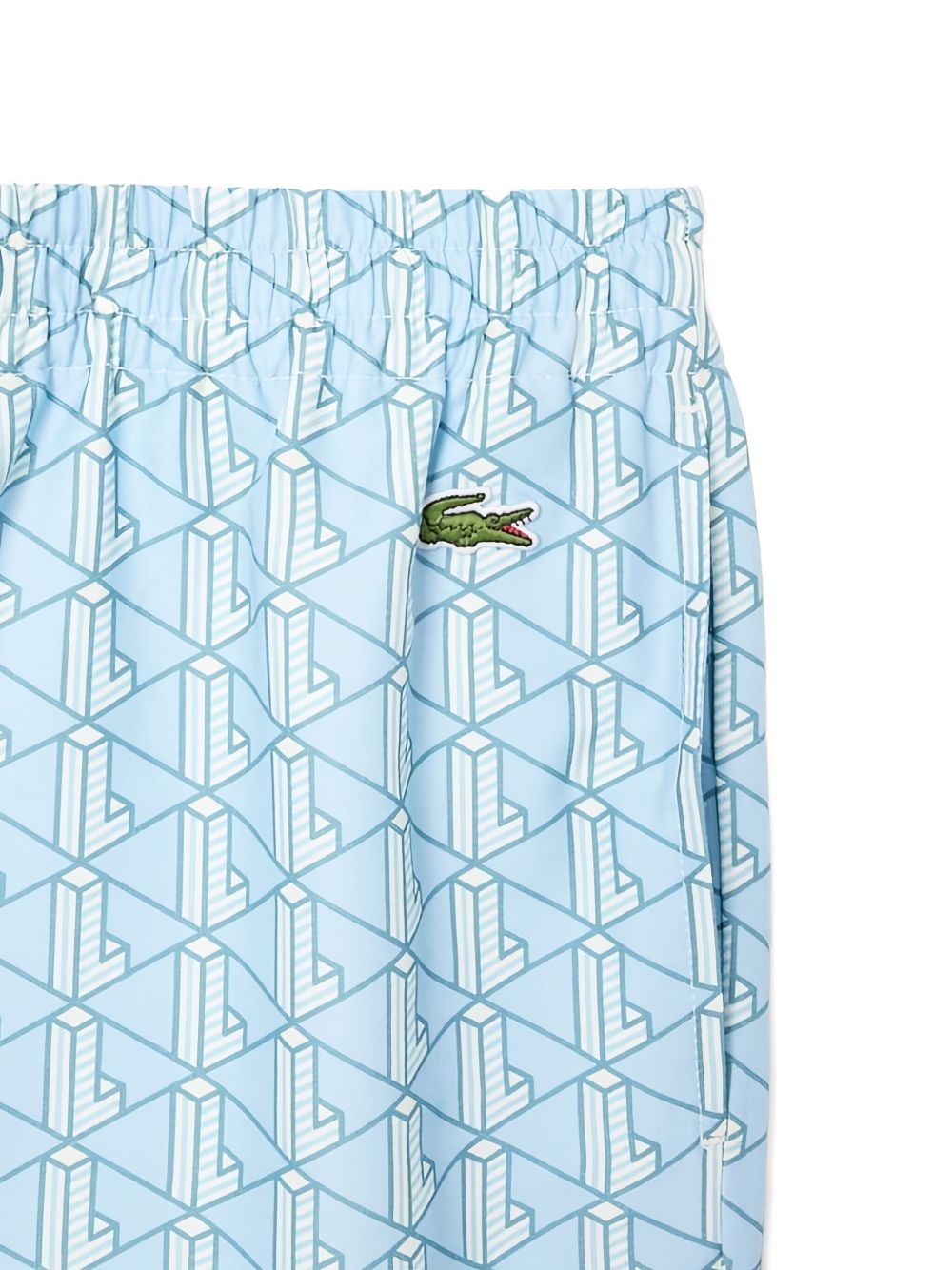 embroidered-logo shorts - 4