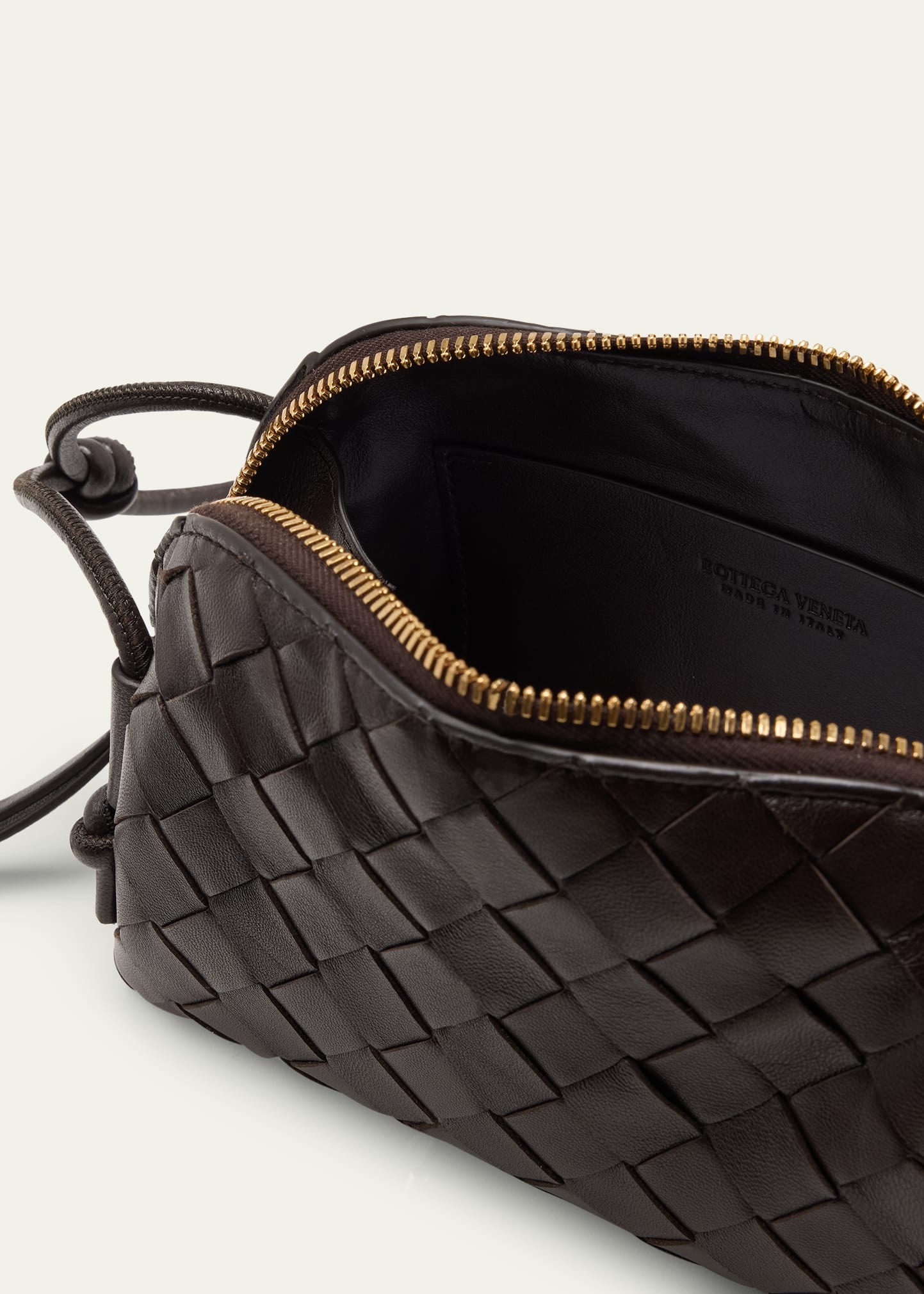 Zip Leather Pouch Shoulder Bag - 4