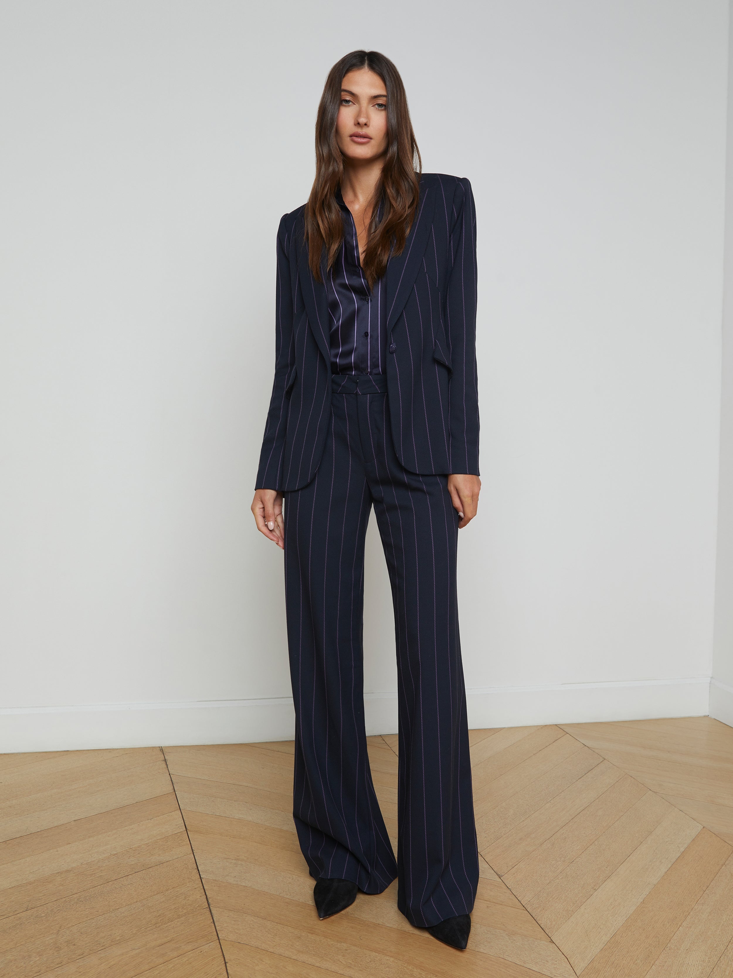 Chamberlain Pinstriped Blazer - 3