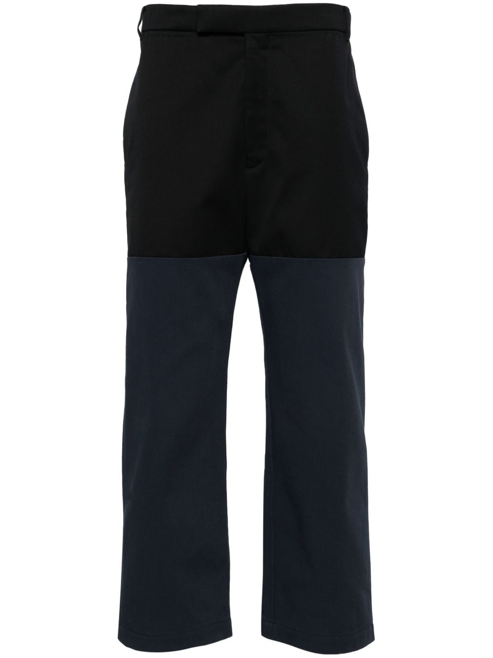 Unconstructed Combo straight-leg trousers - 1