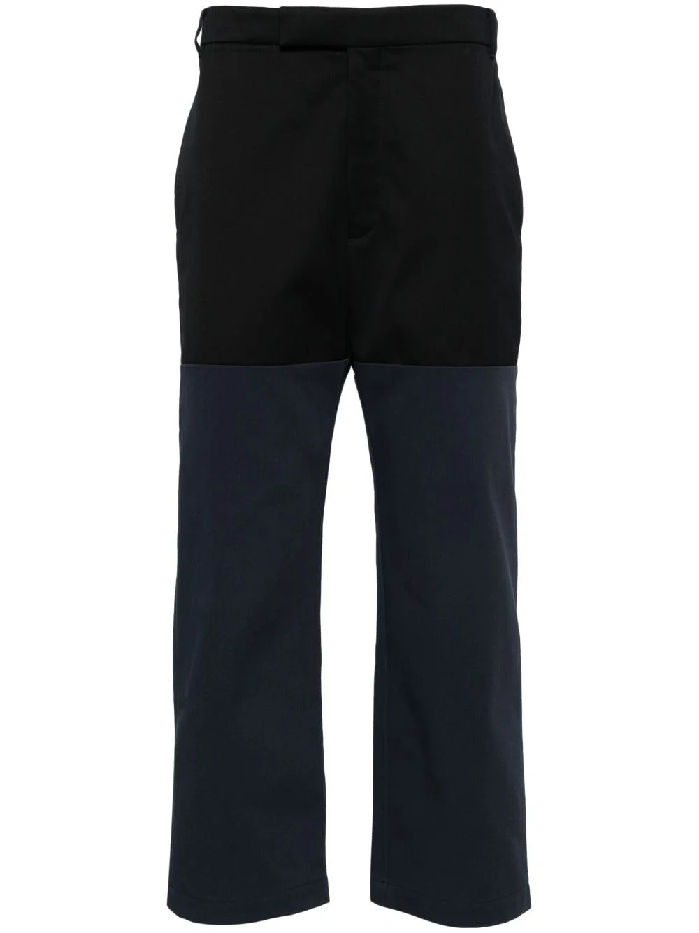 Unconstructed Combo straight-leg trousers - 1