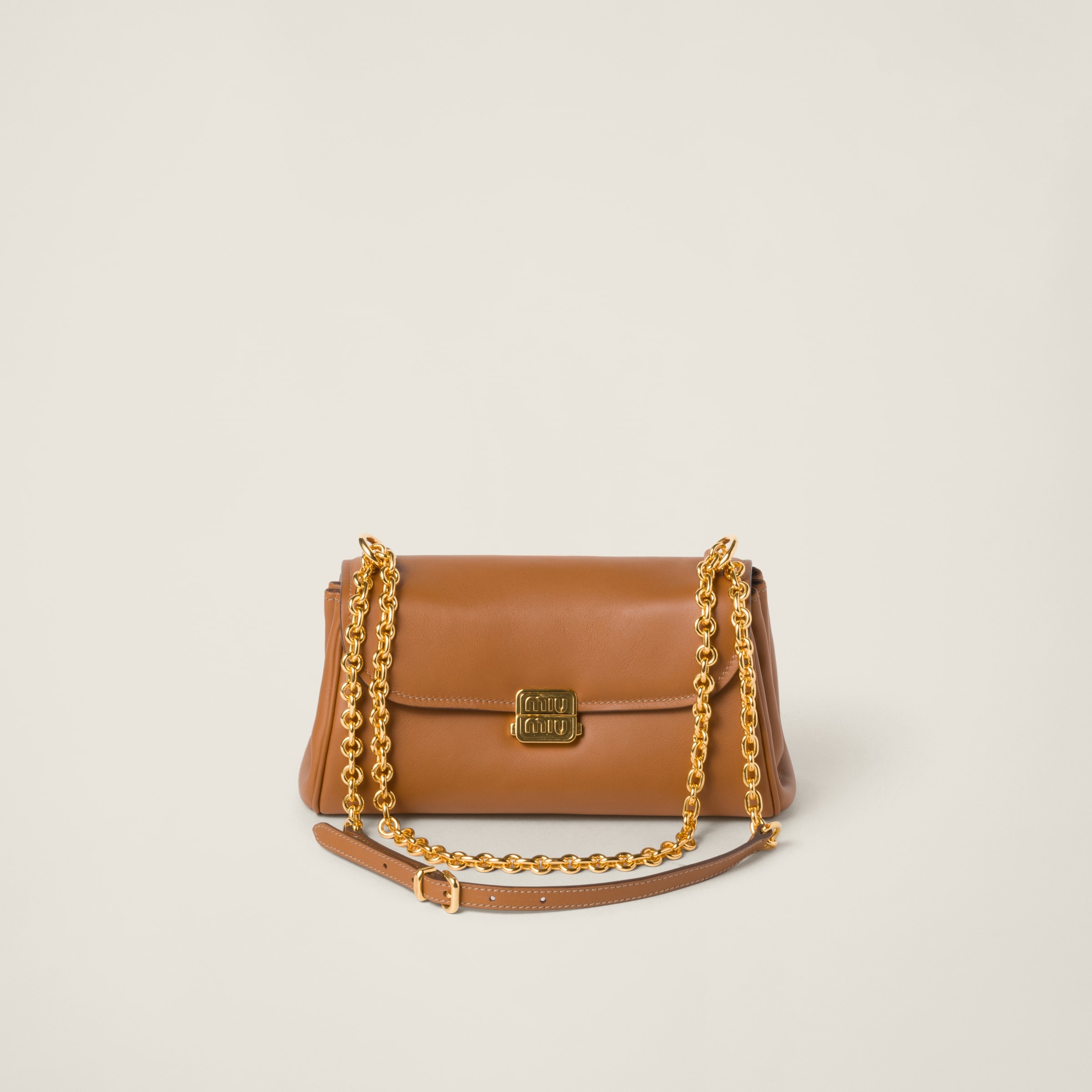 Leather shoulder bag - 1