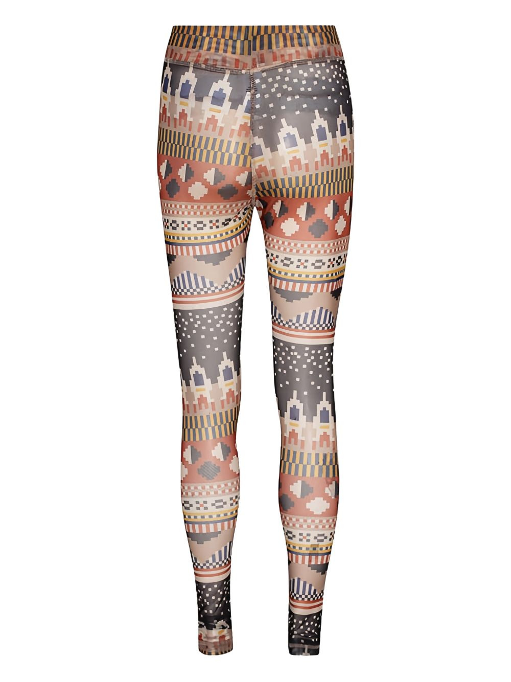 geometric-pattern leggings - 2