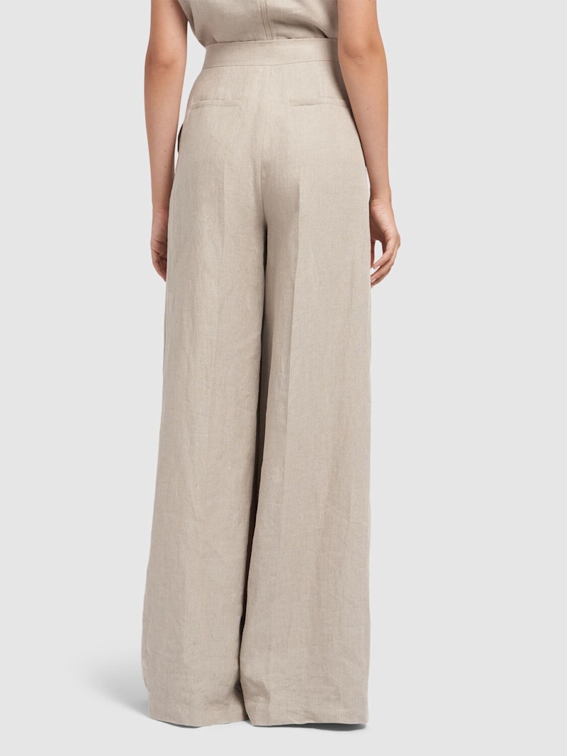 Sequoia linen wide pants - 3