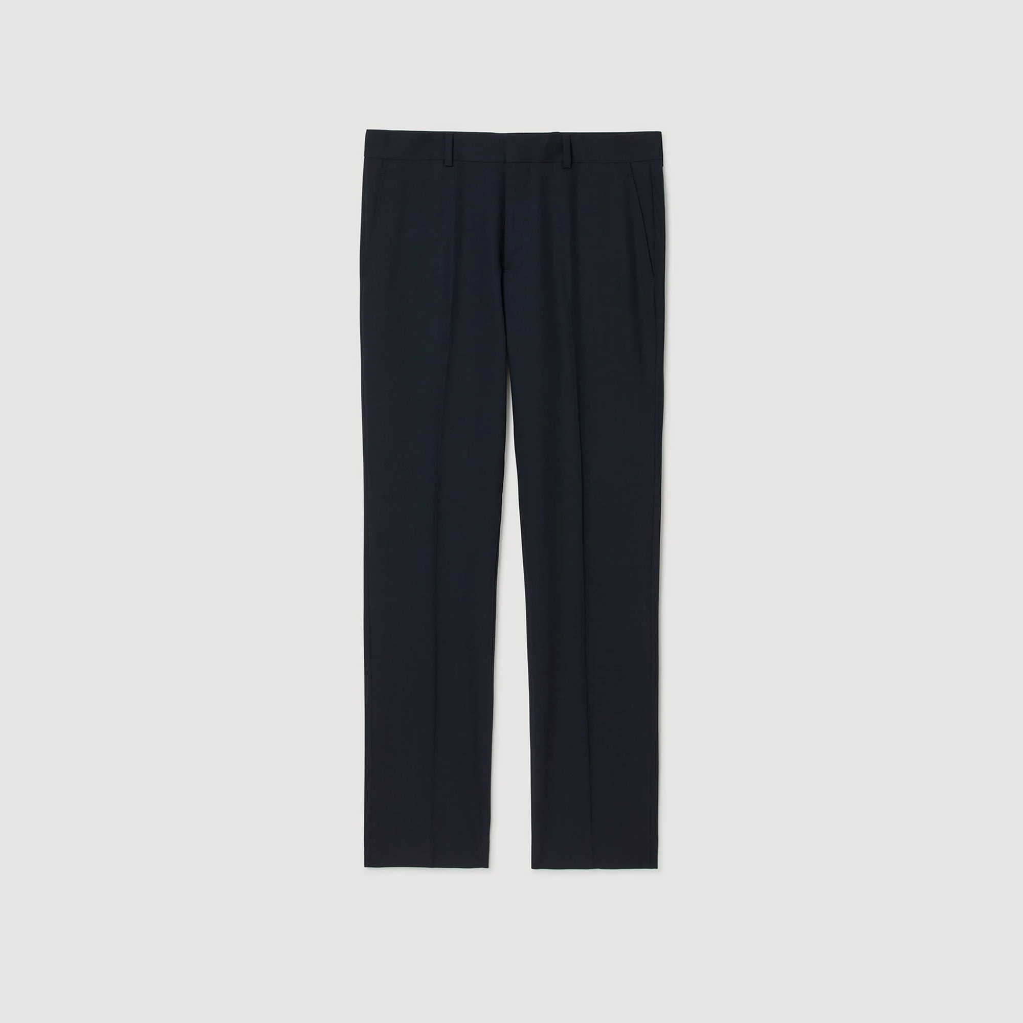 WIDE-LEG SUIT TROUSERS - 1