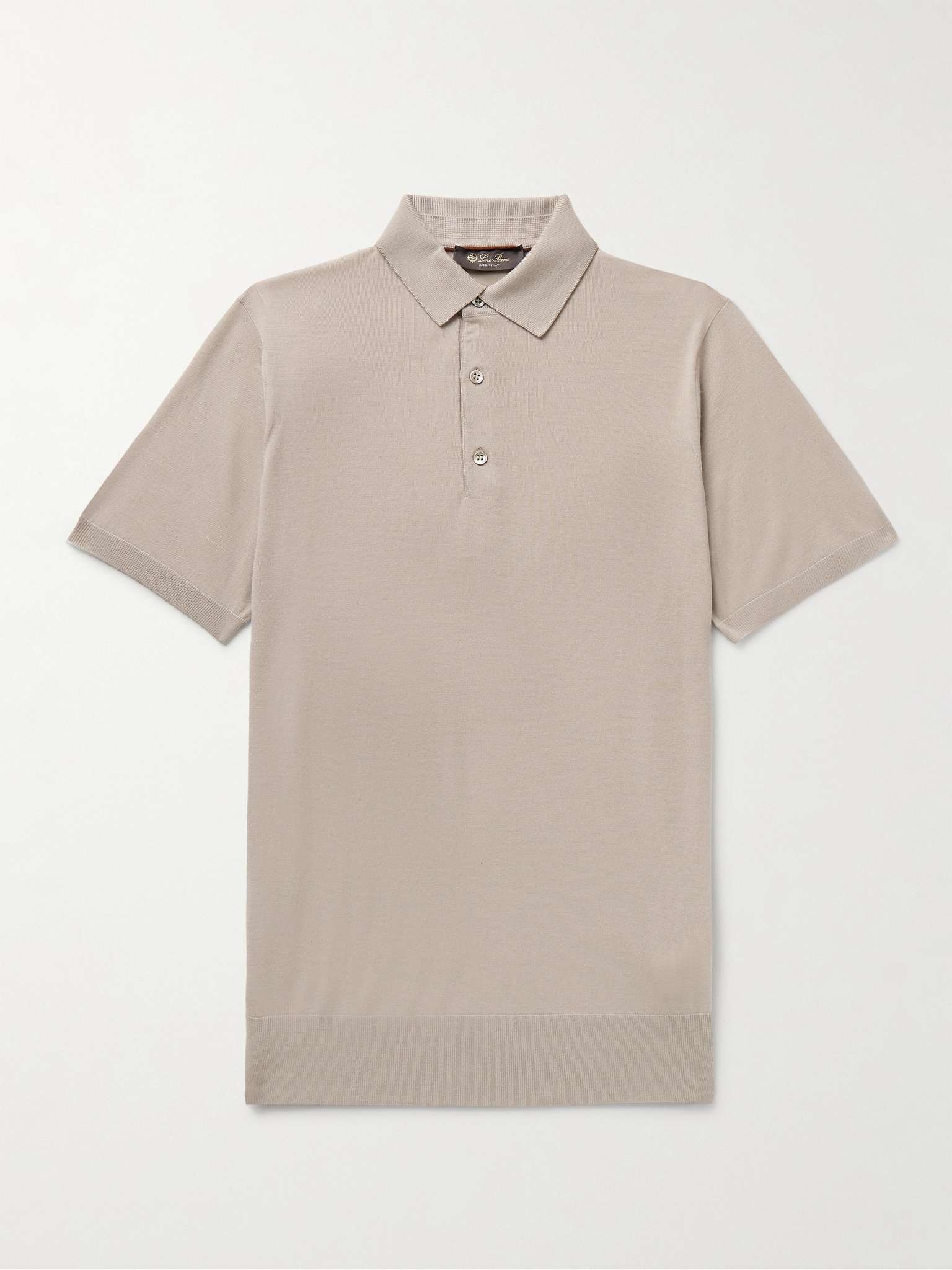 Wish® Virgin Wool Polo Shirt - 1