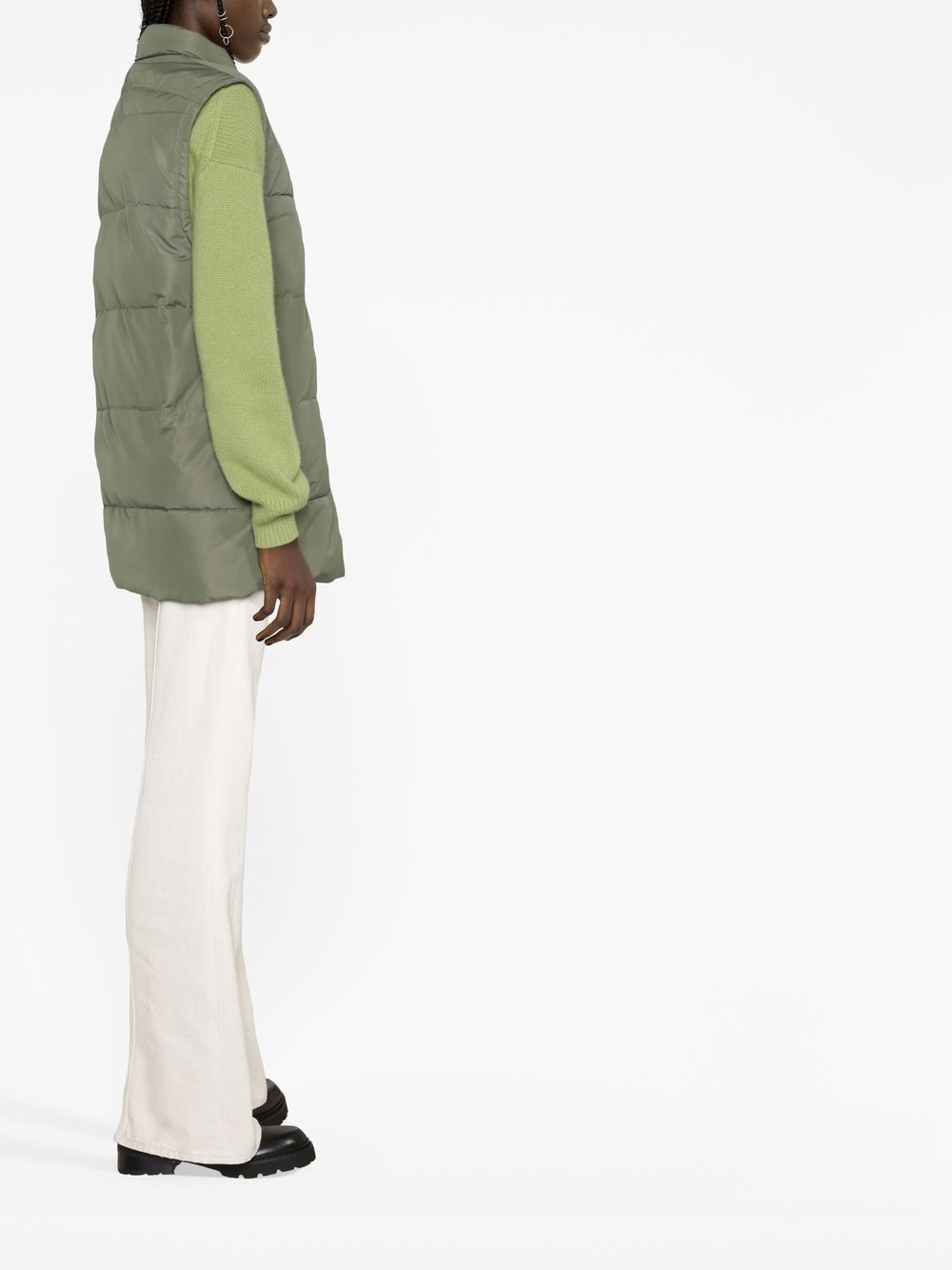 detachable-sleeve puffer coat - 3