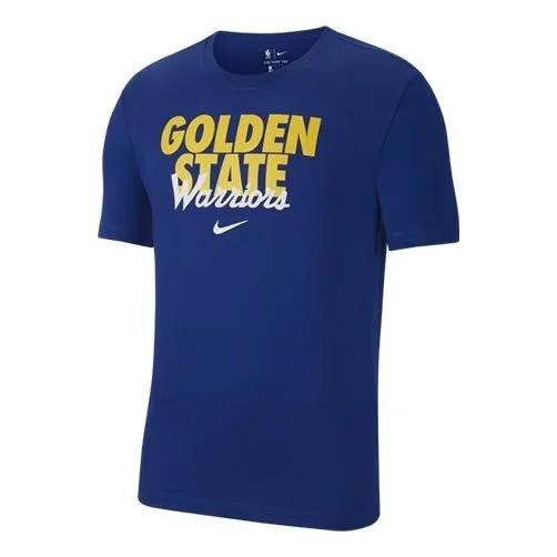 Nike Golden State Warriors Nike Dri-FIT NBA Short Sleeve Blue CK8954-495 - 1