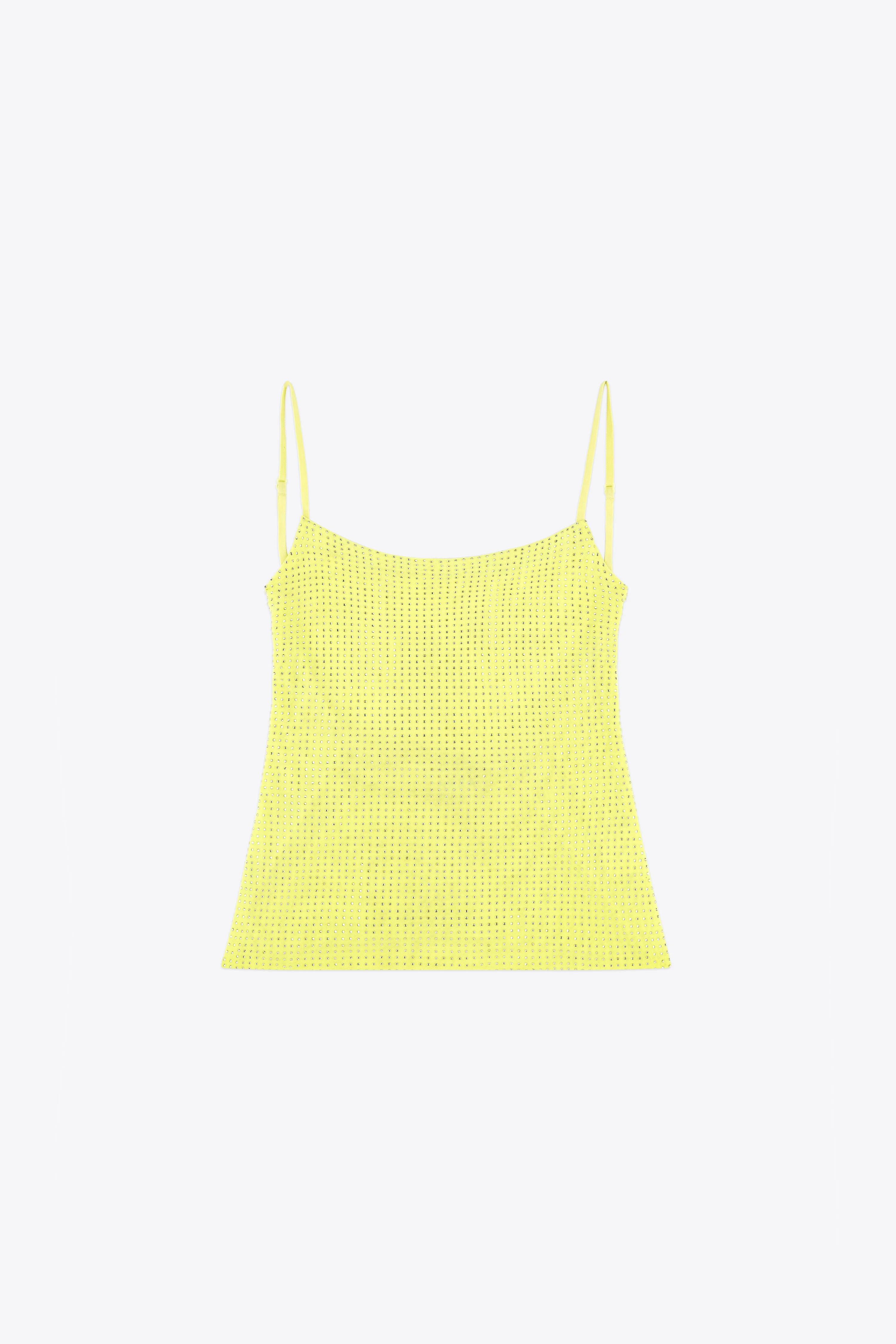 CRYSTAL HOTFIX CAMI TOP - 1