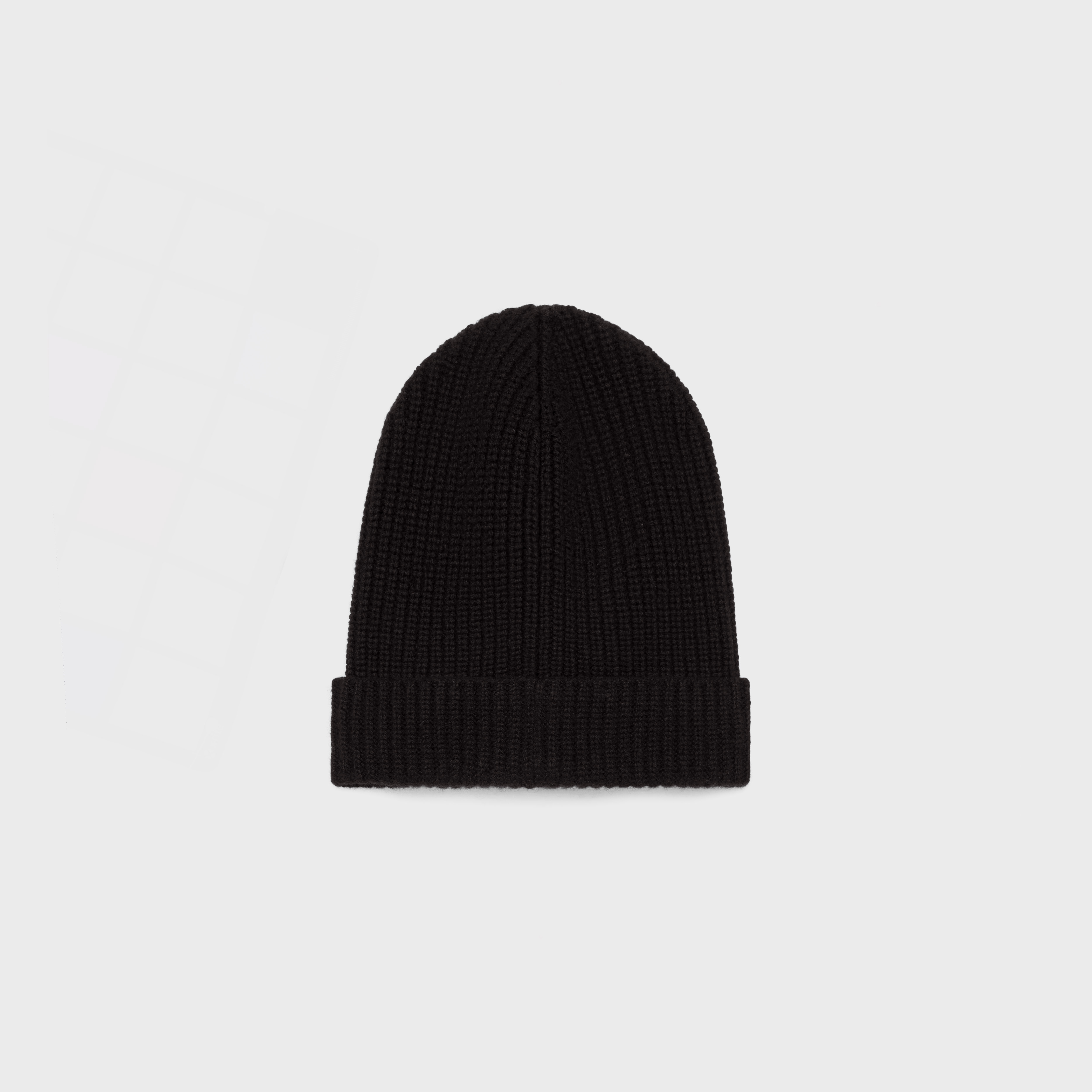triomphe beanie in heritage cashmere - 2