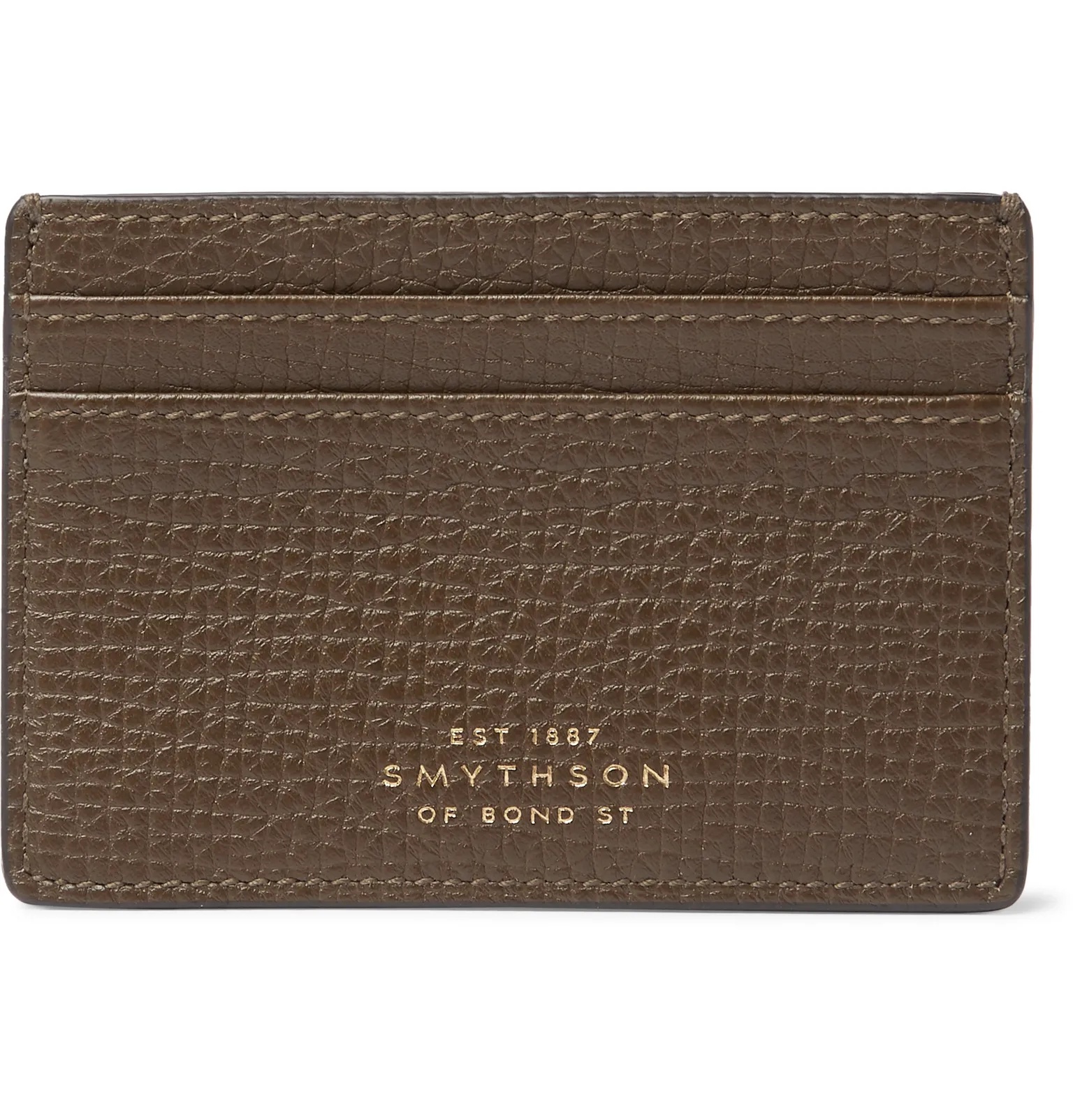 Full-Grain Leather Cardholder - 1