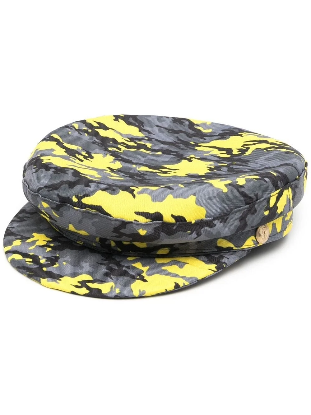 camouflage print cap - 1
