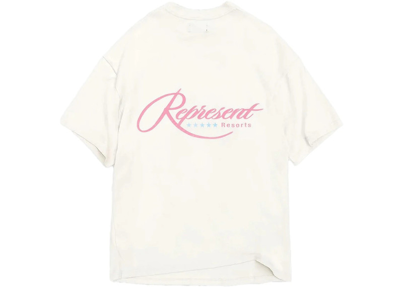 REPRESENT Represent Resort T-Shirt Flat White outlook
