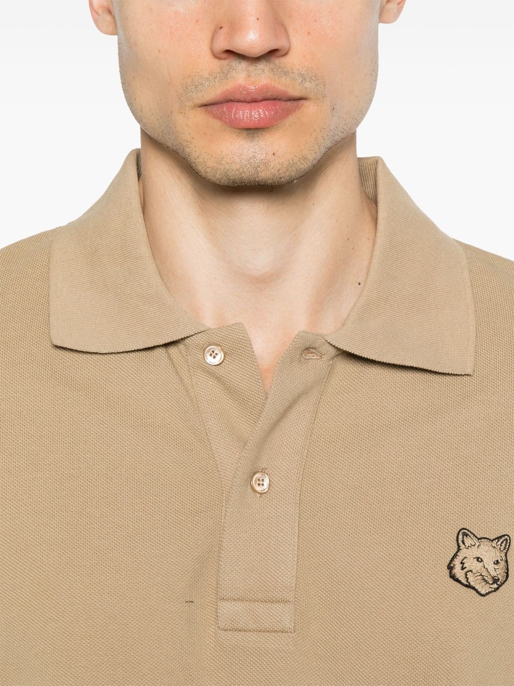 Fox-motif polo shirt - 4