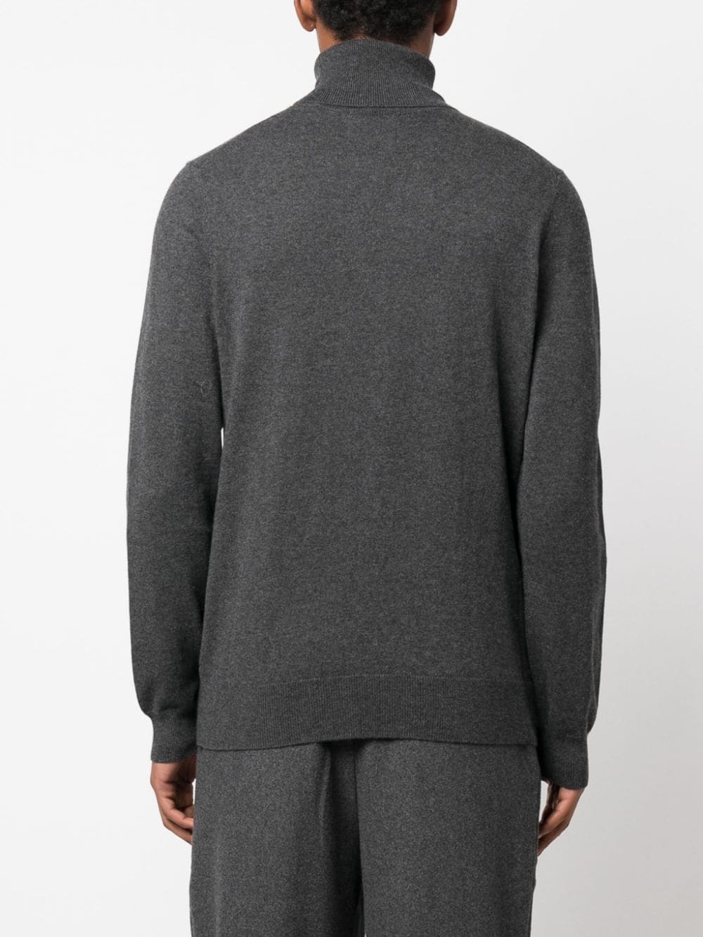 knitted organic cotton-blend jumper - 4