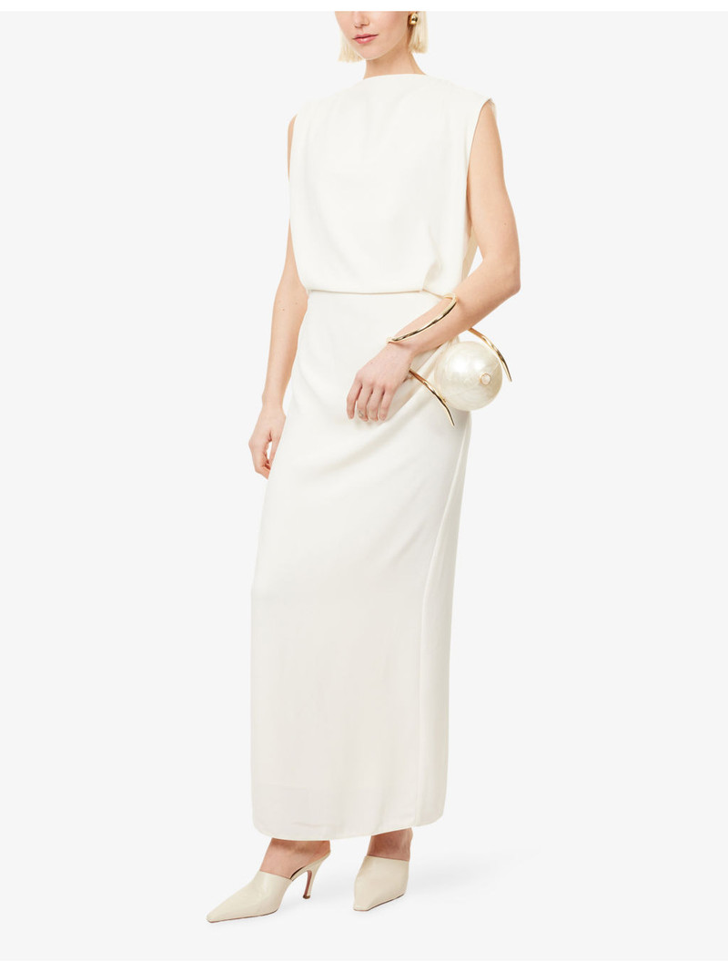 CAMILLA AND MARC Eon Draped Woven Maxi Dress outlook