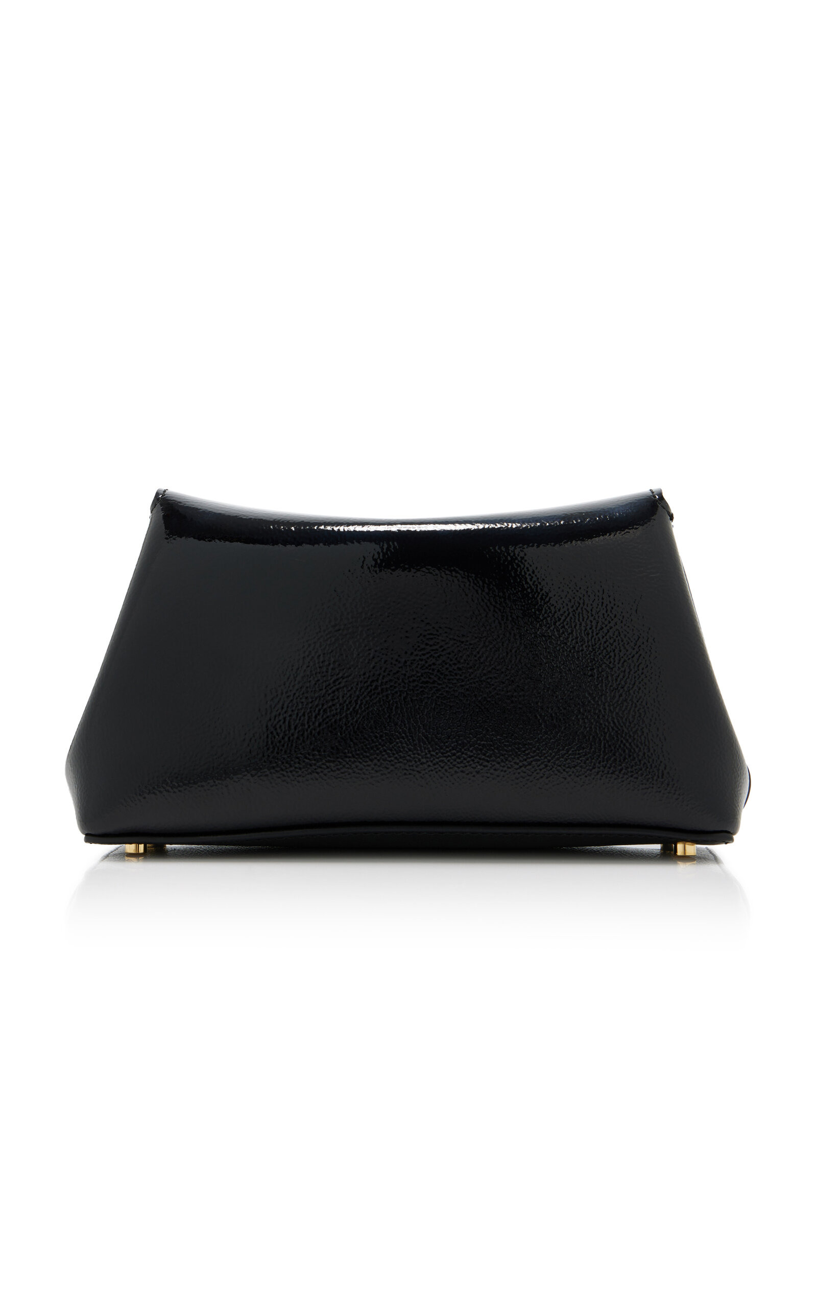 Mini T-lock Naplack Clutch black - 3