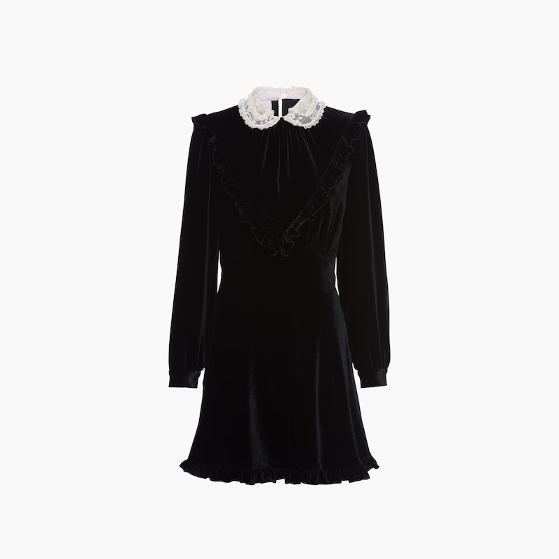 Velvet minidress - 2