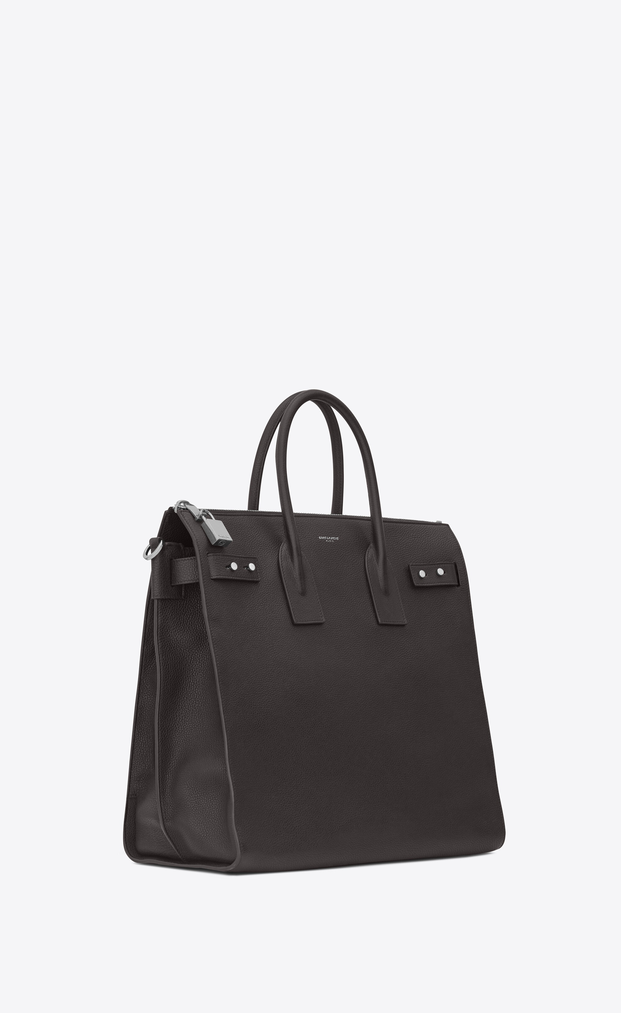 sac de jour north/south in grained leather - 5