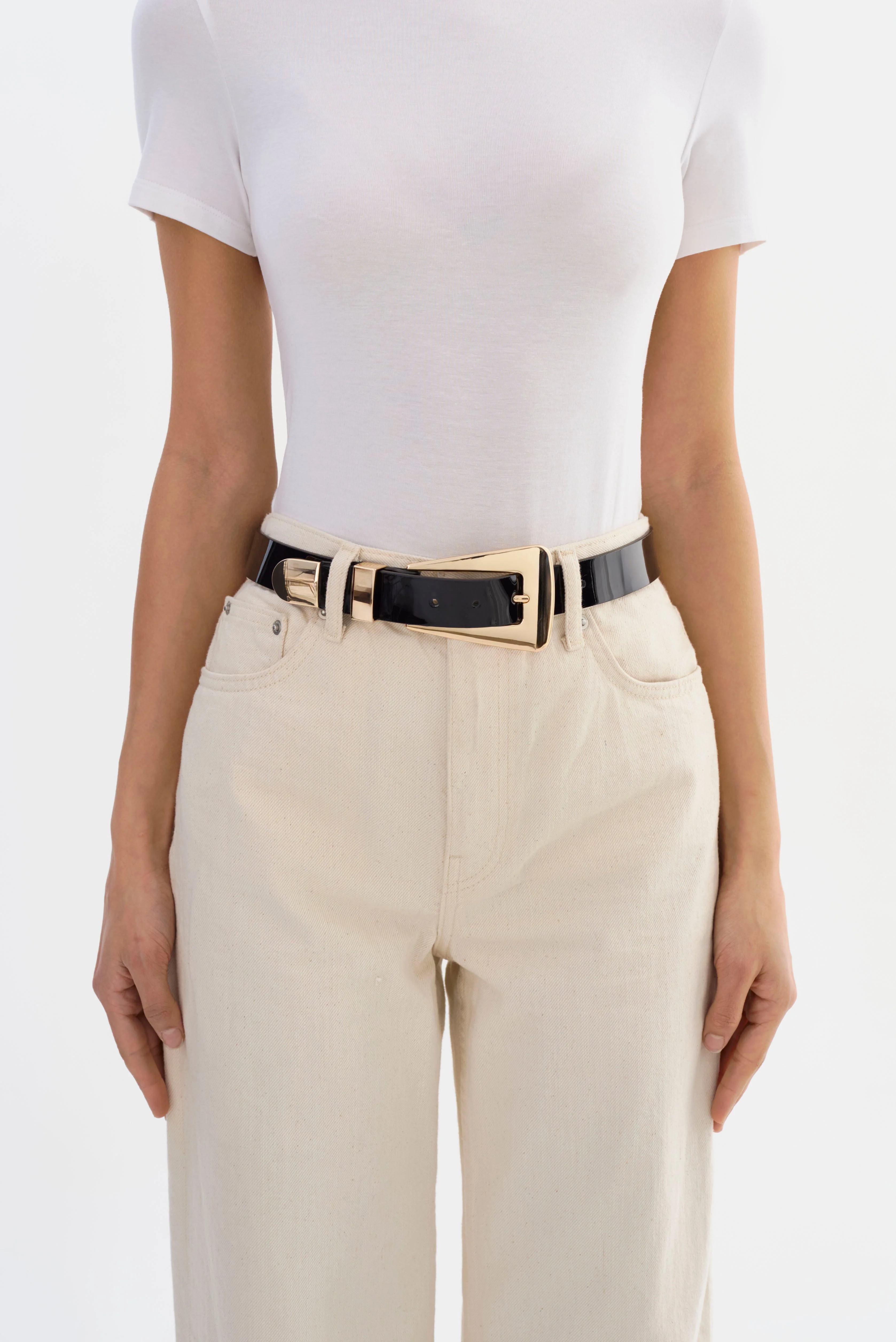 BROOKLYN | Patent Leather Belt - 1