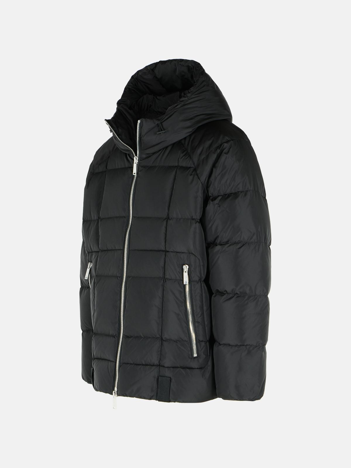 BLACK NYLON JACKET - 2