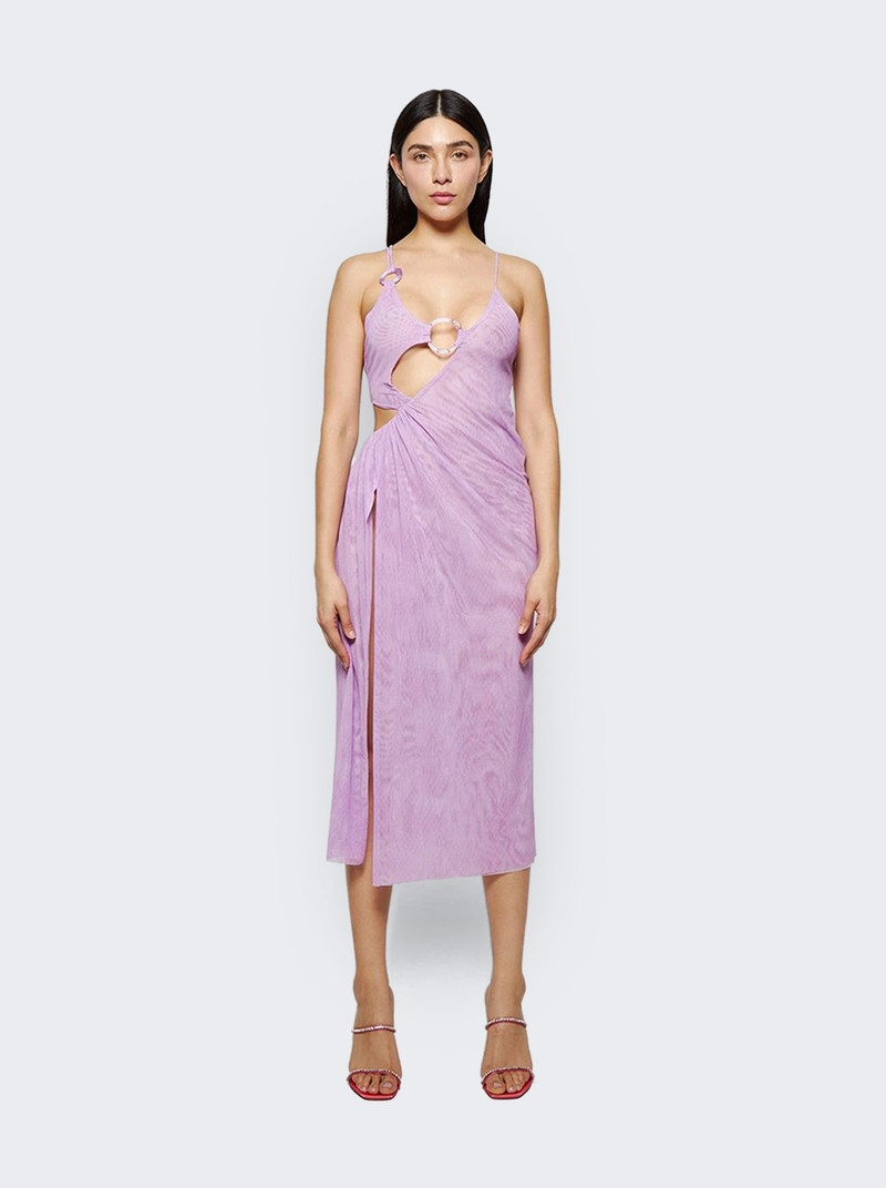 ROBERTA EINER Single Slip Dress Purple outlook
