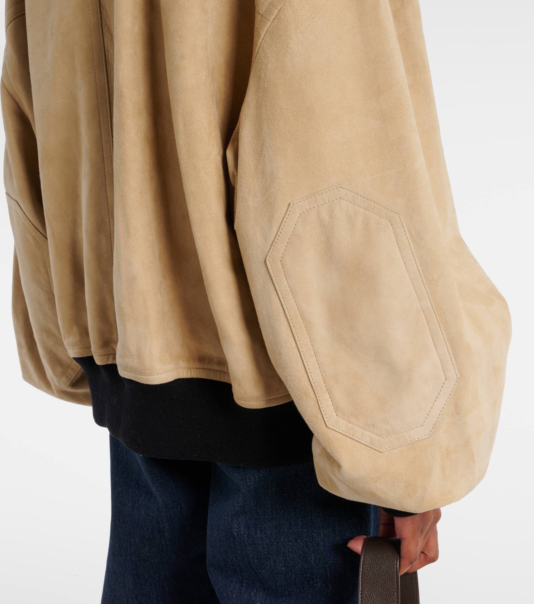 Spence suede bomber jacket - 6