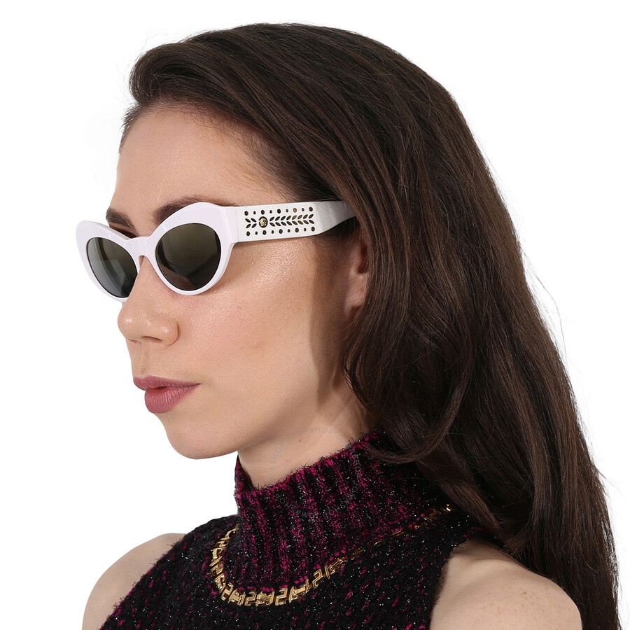 Versace Grey Mirror Gradient Cat Eye Ladies Sunglasses VE4356 401/Y9 54 - 2