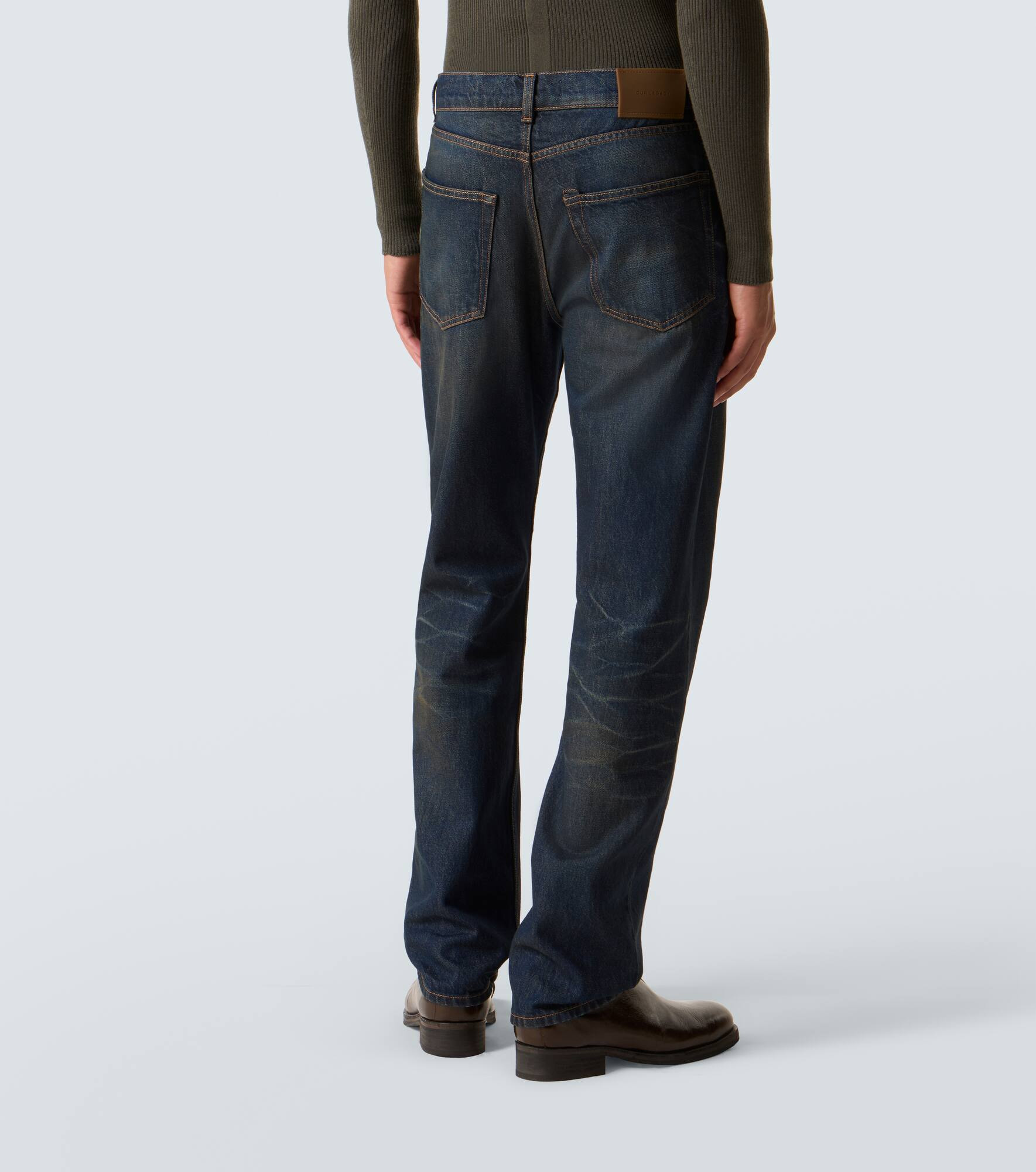 Mid-rise slim jeans - 4