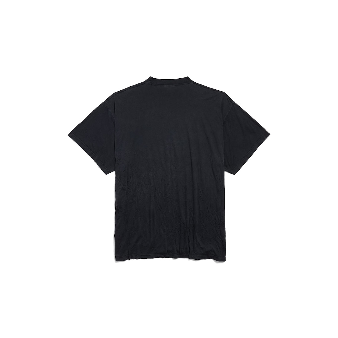 Women's Pigalle T-shirt Oversized in Black Faded - 2