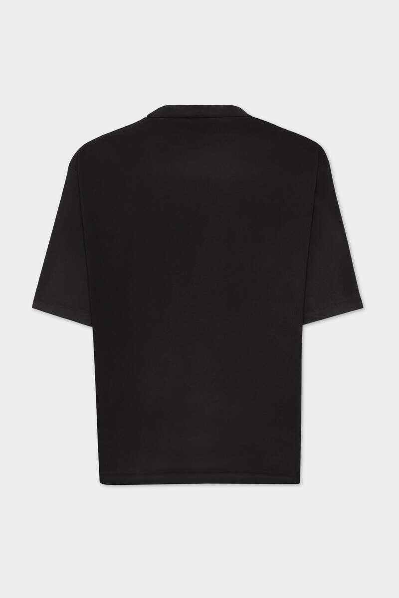 DSQUARED2 SPRAY DYED LOOSE FIT CRUSH T-SHIRT outlook