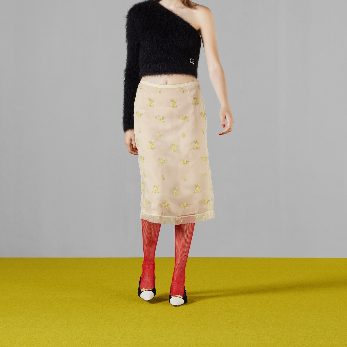 Silk organza skirt - 6