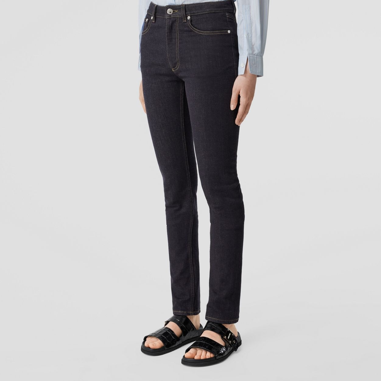 Skinny Fit Denim Jeans - 5