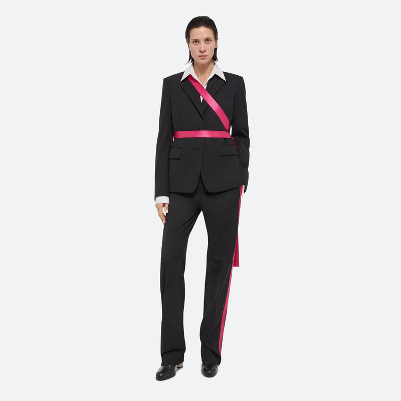 Helmut Lang VIRGIN WOOL SEATBELT BLAZER outlook