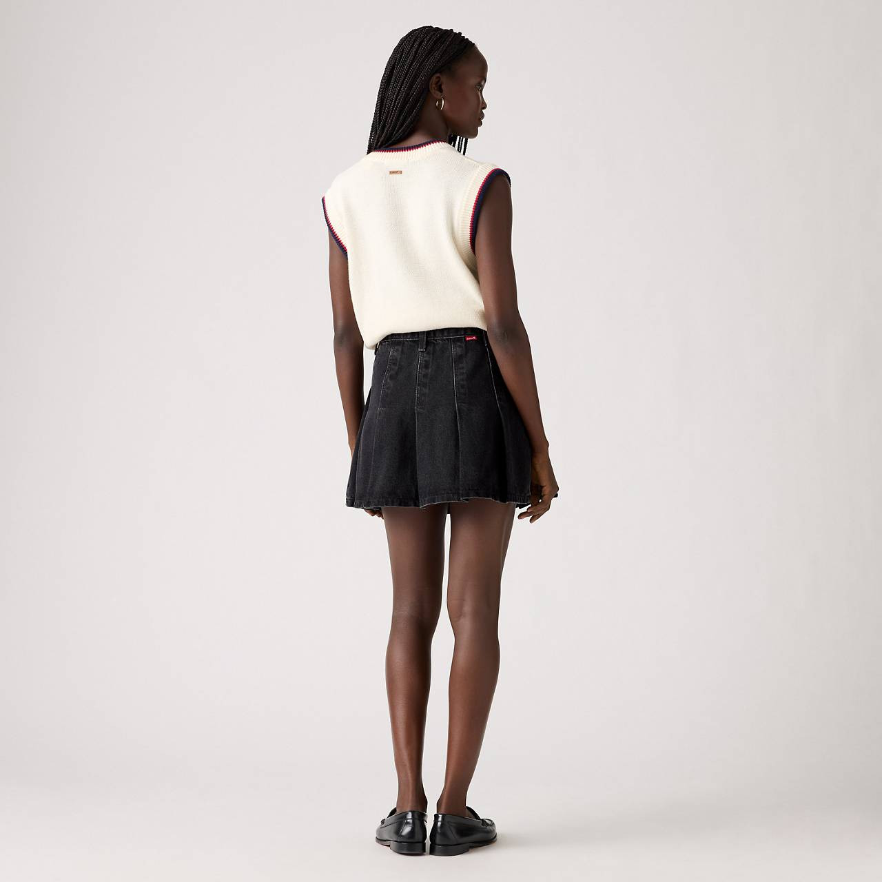 PLEATED MINI SKIRT - 5