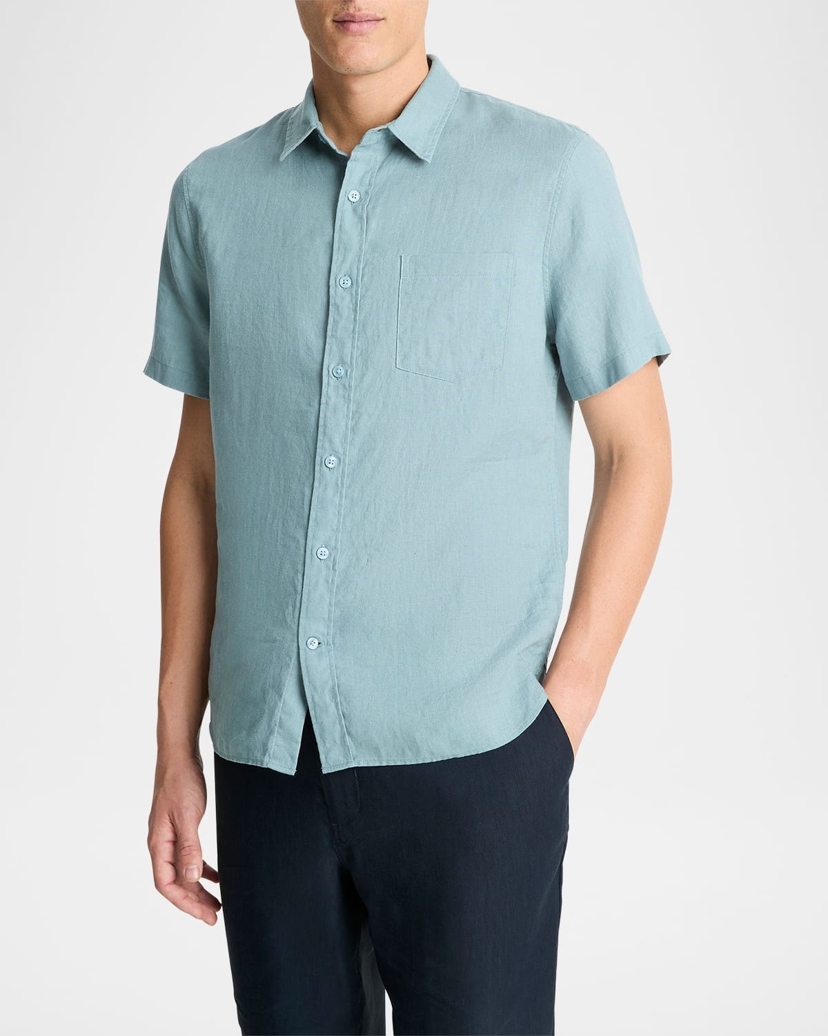 Men's Linen Sport Shirt - 2