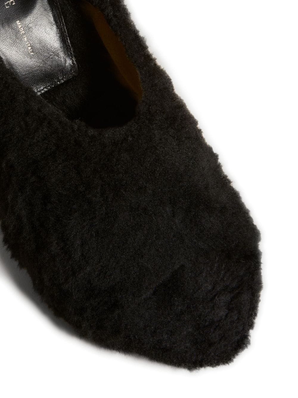 Marion 90mm shearling mules - 3