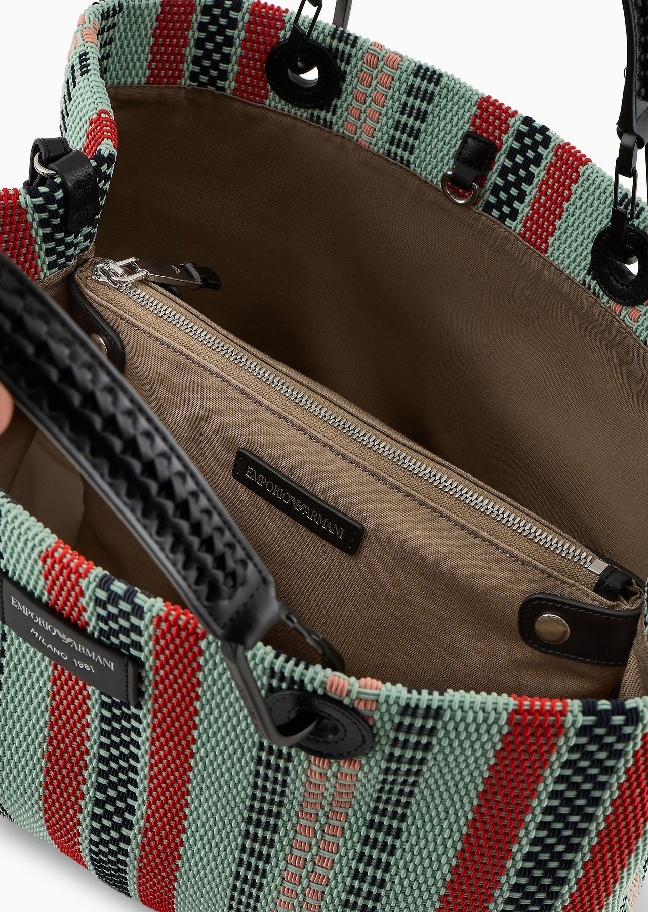 MyEA medium basketweave shopper bag - 4