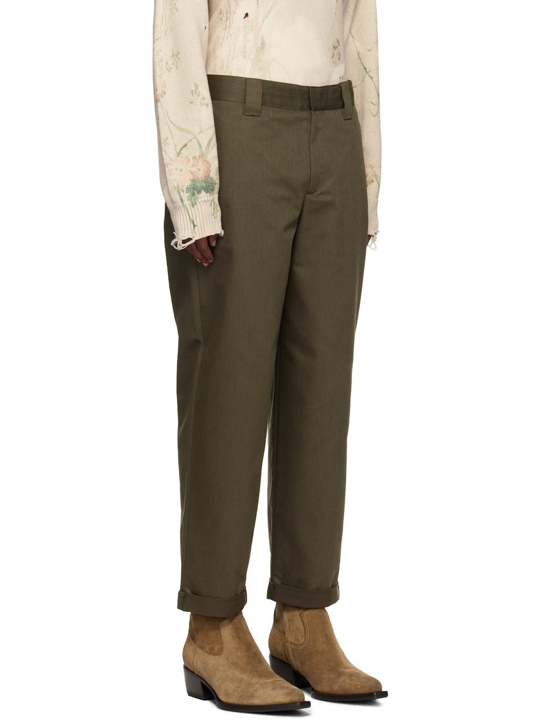 Khaki Golden Collection Trousers - 2
