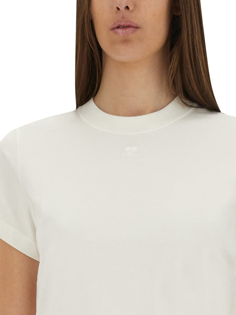 Courreges Women Cotton T-Shirt - 3