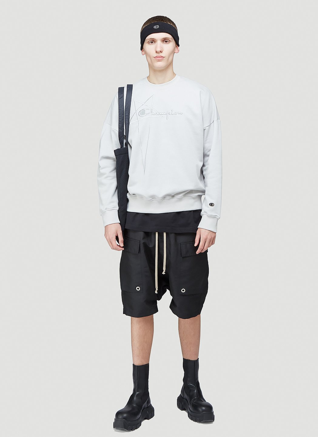 Rick Owens X Champion Men Pullover Sweatshirt - 2