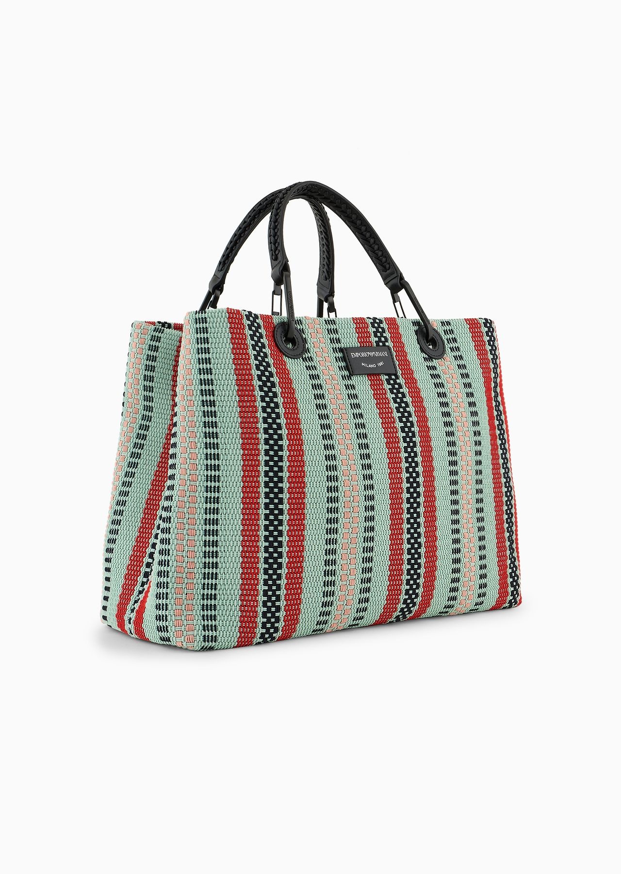 MyEA medium basketweave shopper bag - 2