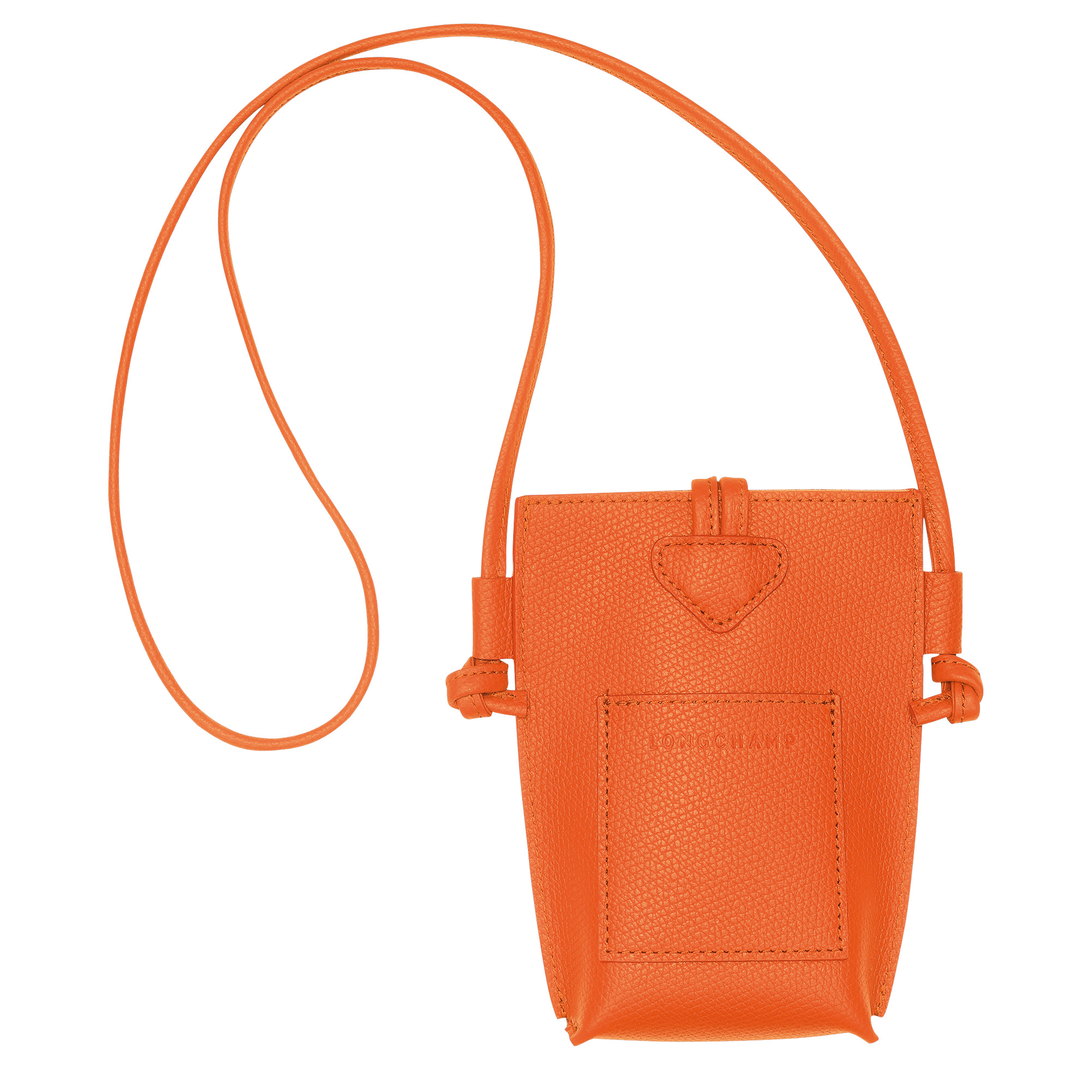 Le Roseau Phone case Orange - Leather - 4