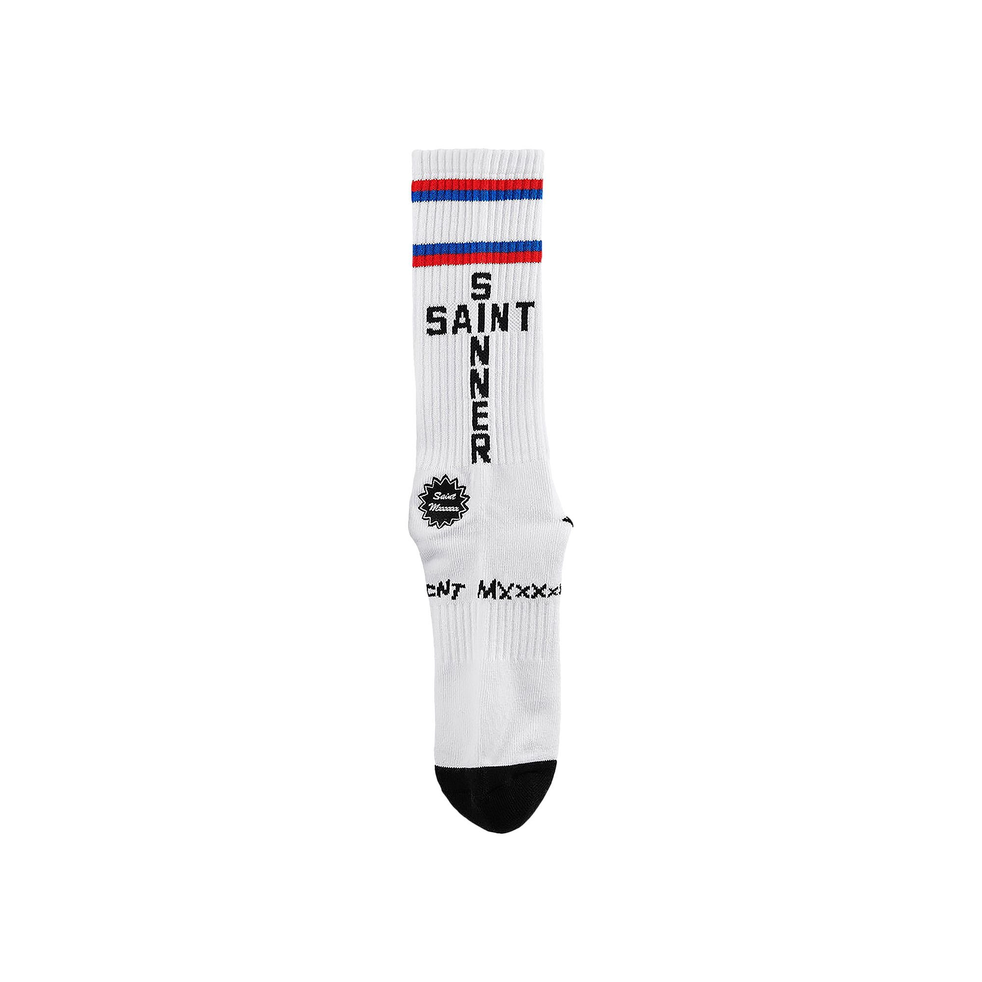 Saint Michael France Socks 'White' - 1