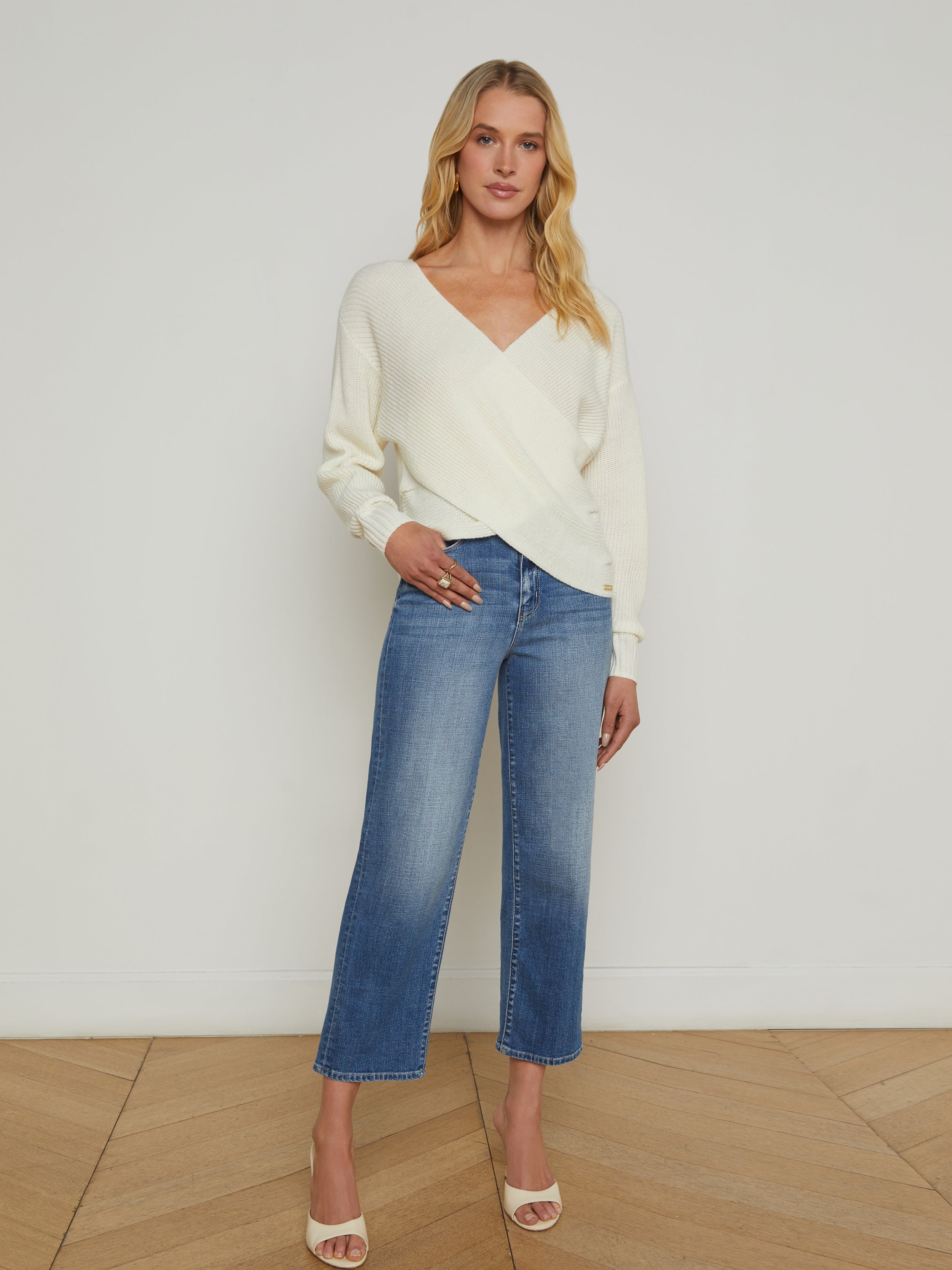 Antonella Crossover Sweater - 6