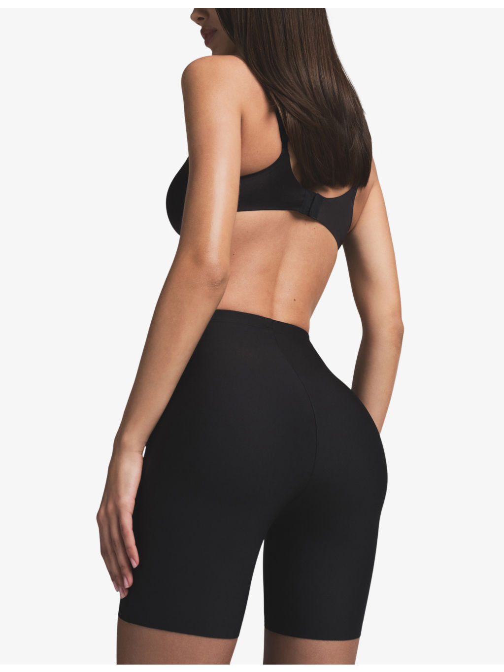 Butt-Enhancing High-Rise Stretch-Woven Shorts - 4