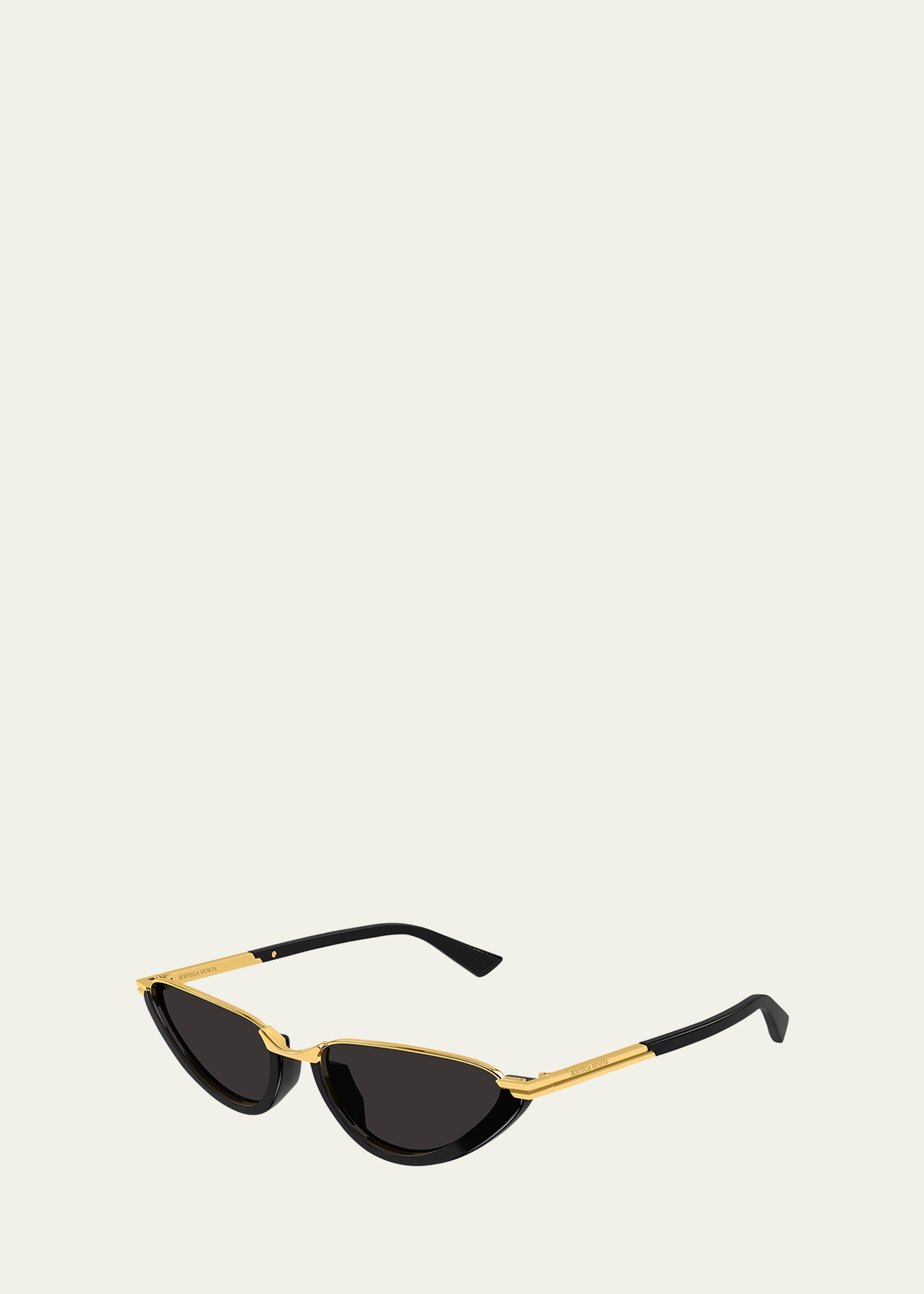 Recycled Acetate and Metal Cat-Eye Sunglasses - 2