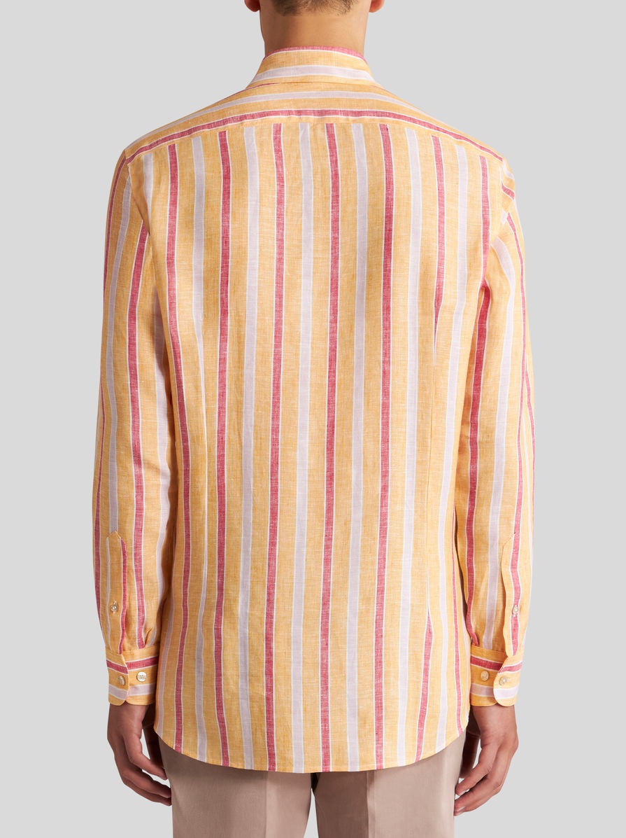 STRIPED SHIRT WITH LOGO - 4